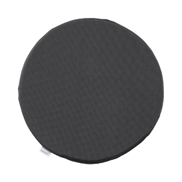 Les Basics Outdoor Chair Cushion - 43cm By Fermob in Midnight Grey
