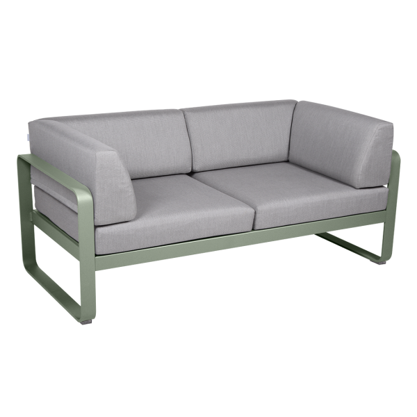 Bellevie 2 Seater Outdoor Club Sofa By Fermob in Cactus