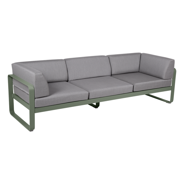 Bellevie 3 Seater Outdoor Club Sofa By Fermob in Cactus
