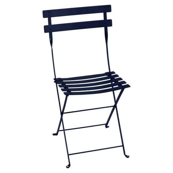 Bistro Outdoor Folding Chair By Fermob in Deep Blue
