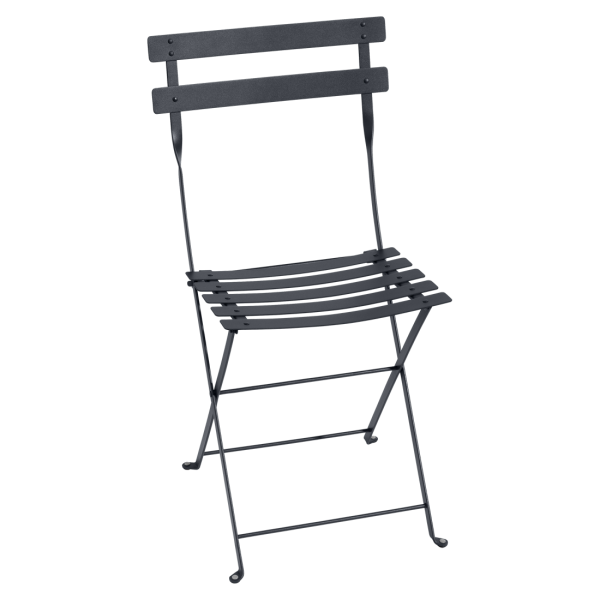 Bistro Outdoor Folding Chair By Fermob in Anthracite