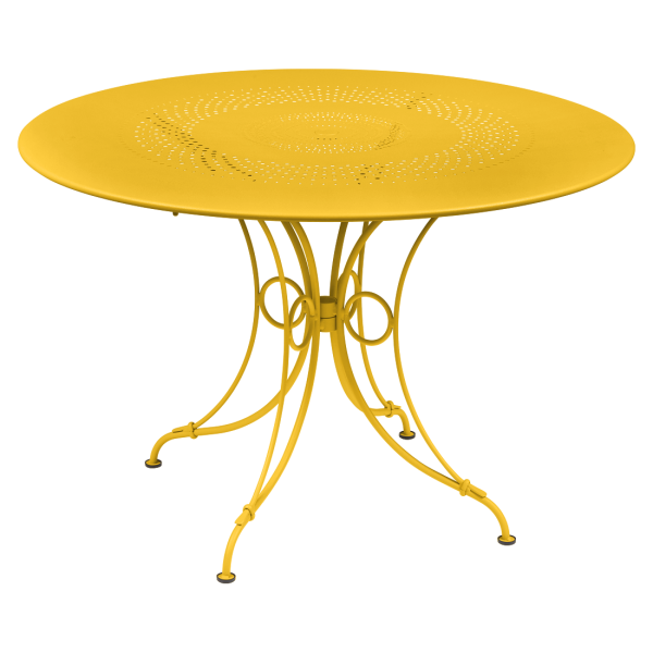 1900 Garden Dining Table Round 117cm By Fermob in Honey
