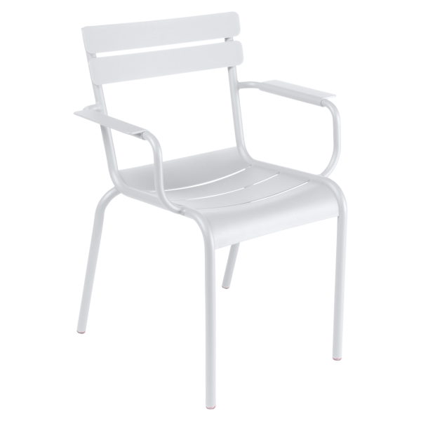 Luxembourg Outdoor Armchair By Fermob in Cotton White