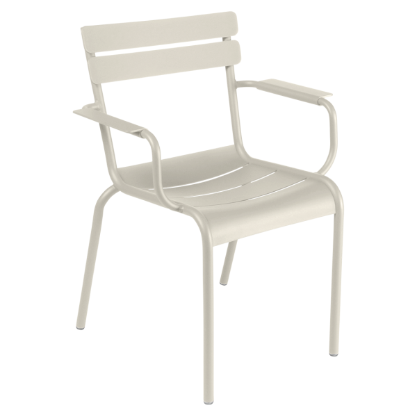 Luxembourg Outdoor Armchair By Fermob in Clay Grey