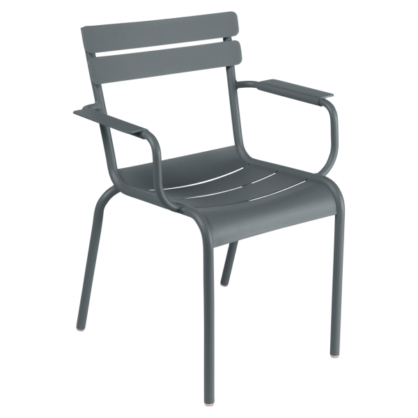Luxembourg Outdoor Armchair By Fermob in Storm Grey