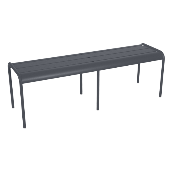 Luxembourg Outdoor Dining Bench By Fermob in Anthracite
