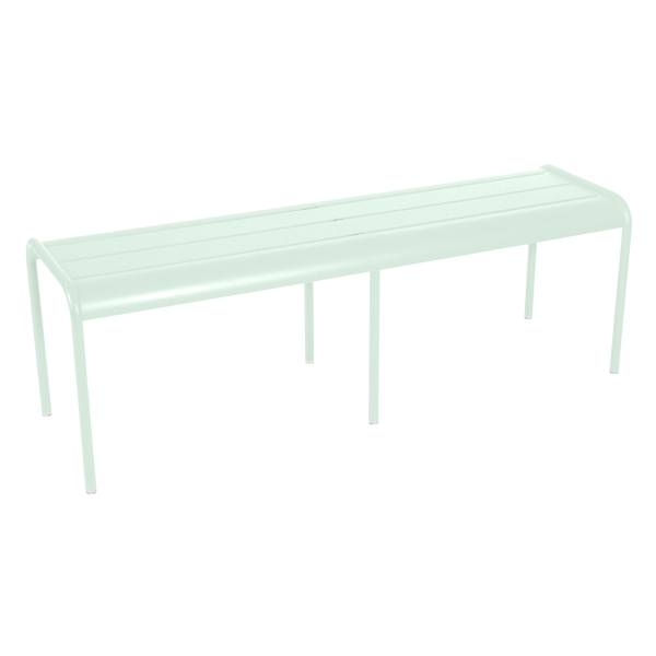 Luxembourg Outdoor Dining Bench By Fermob in Ice Mint