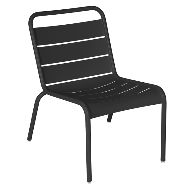 Luxembourg Outdoor Lounge Chair By Fermob in Anthracite