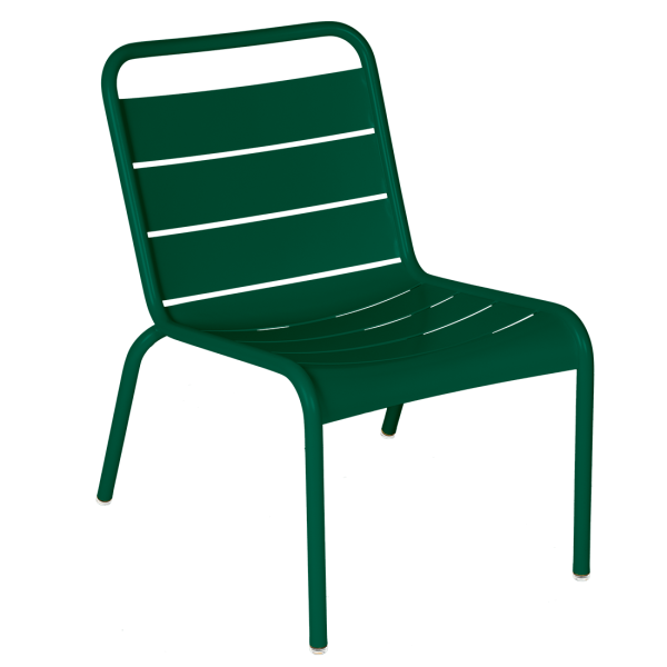 Luxembourg Outdoor Lounge Chair By Fermob in Cedar Green