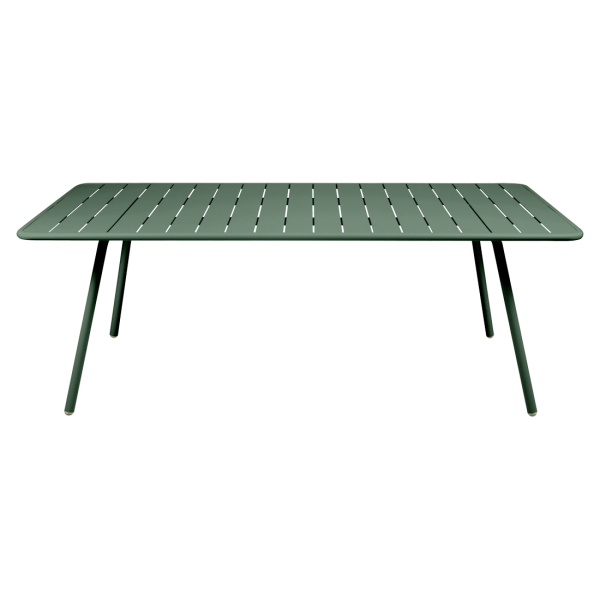 Luxembourg Outdoor Dining Table 207 x 100cm By Fermob in Cedar Green