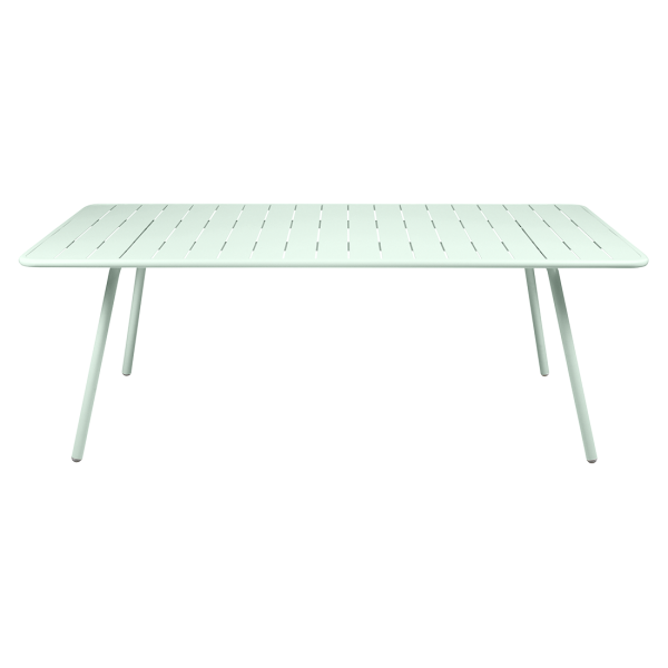 Luxembourg Outdoor Dining Table 207 x 100cm By Fermob in Ice Mint