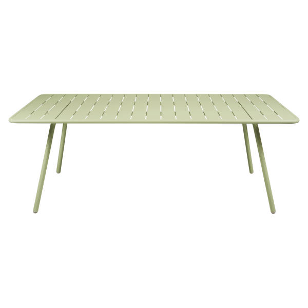 Luxembourg Outdoor Dining Table 207 x 100cm By Fermob in Willow Green