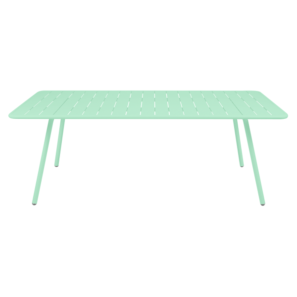 Luxembourg Outdoor Dining Table 207 x 100cm By Fermob in Opaline Green