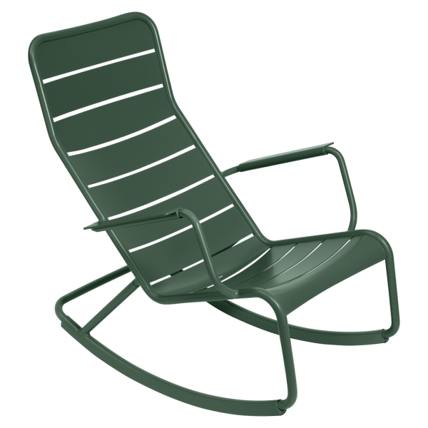 Luxembourg Outdoor Rocking Chair By Fermob in Cedar Green