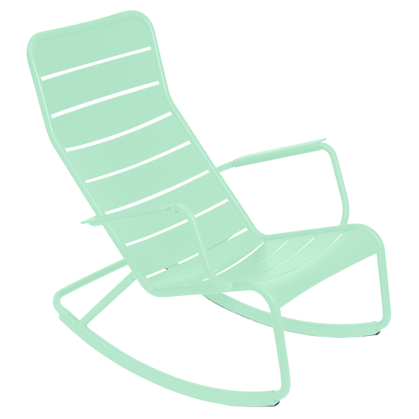 Luxembourg Outdoor Rocking Chair By Fermob in Opaline Green