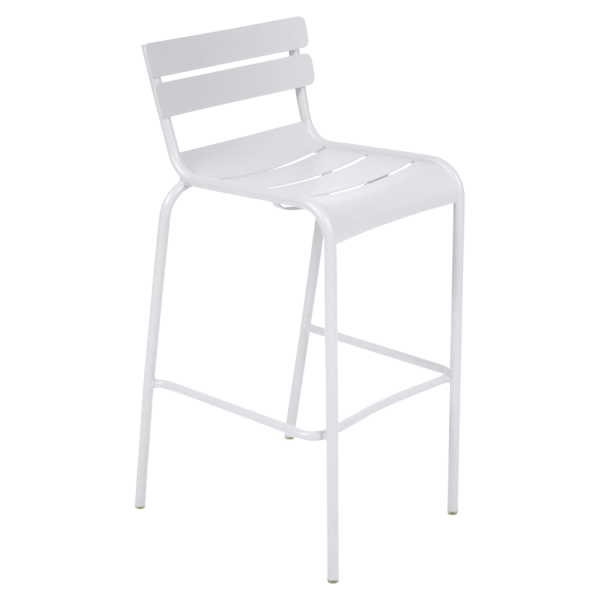 Luxembourg Outdoor Bar Chair By Fermob in Cotton White