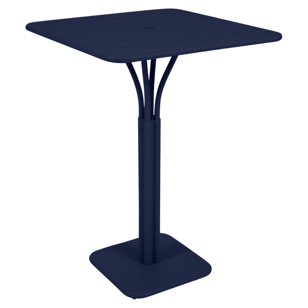 Luxembourg Outdoor High Table By Fermob in Deep Blue
