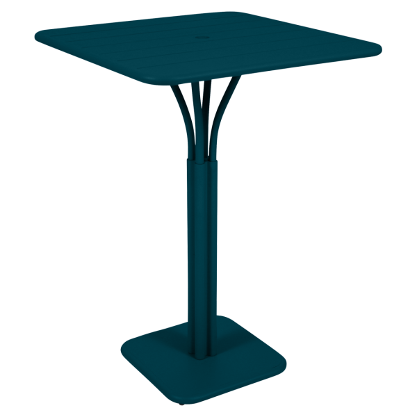 Luxembourg Outdoor High Table By Fermob in Acapulco Blue