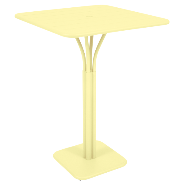 Luxembourg Outdoor High Table By Fermob in Frosted Lemon