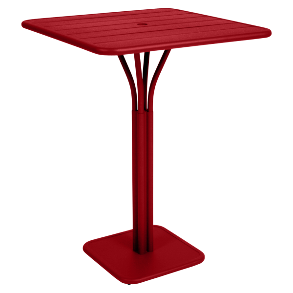 Luxembourg Outdoor High Table By Fermob in Poppy