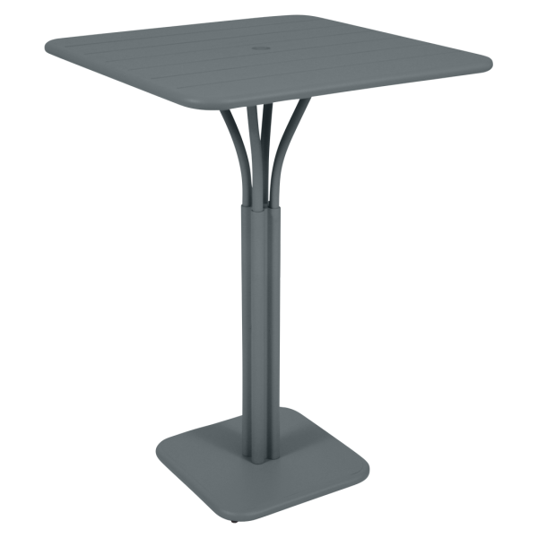 Luxembourg Outdoor High Table By Fermob in Storm Grey