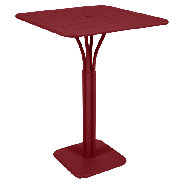 Luxembourg Outdoor High Table By Fermob in Chilli