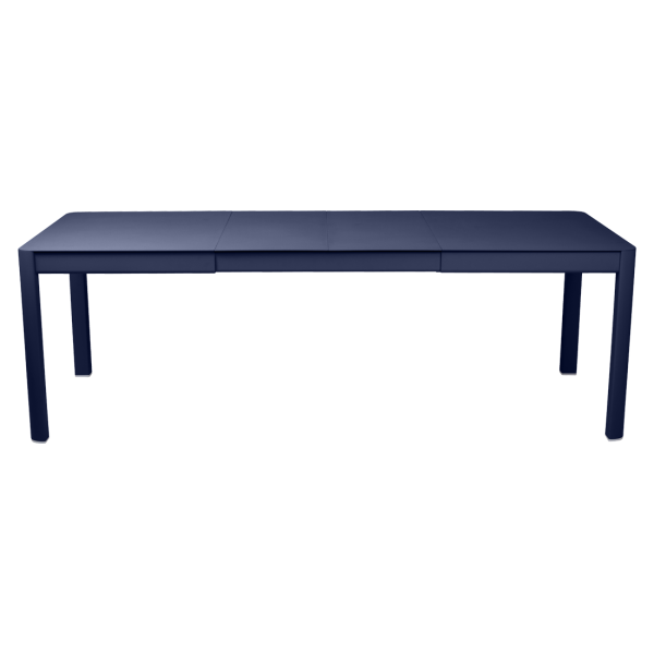 Ribambelle Outdoor Dining Table - 2 Extensions 149 to 234cm By Fermob in Deep Blue