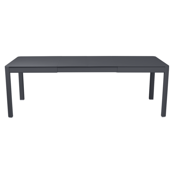 Ribambelle Outdoor Dining Table - 2 Extensions 149 to 234cm By Fermob in Anthracite