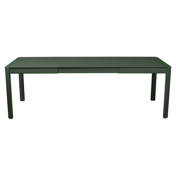 Ribambelle Outdoor Dining Table - 2 Extensions 149 to 234cm By Fermob in Cedar Green
