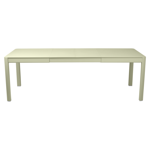 Ribambelle Outdoor Dining Table - 2 Extensions 149 to 234cm By Fermob in Willow Green