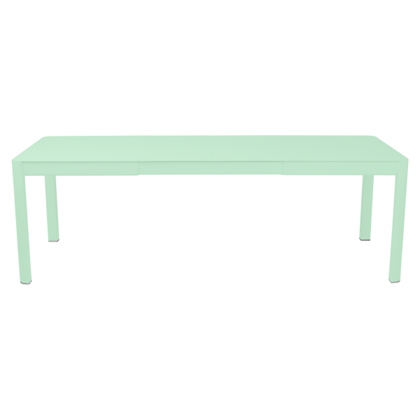 Ribambelle Outdoor Dining Table - 2 Extensions 149 to 234cm By Fermob in Opaline Green