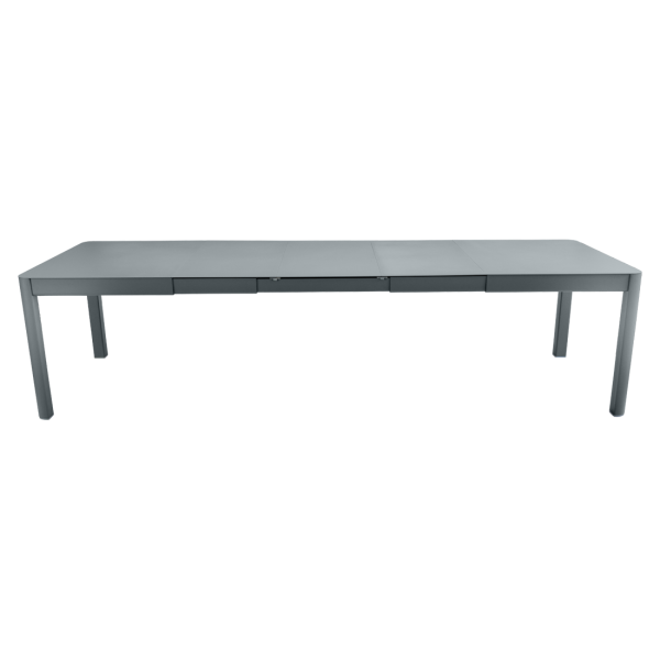 Ribambelle Outdoor Dining Table - 3 Extensions 149 to 299cm By Fermob in Storm Grey