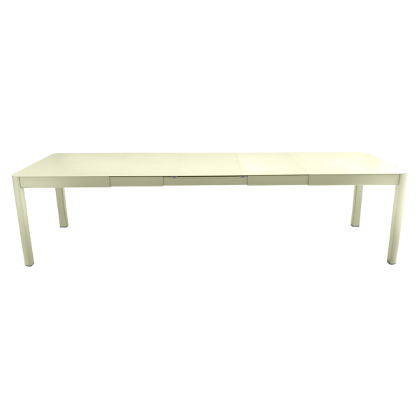 Ribambelle Outdoor Dining Table - 3 Extensions 149 to 299cm By Fermob in Willow Green