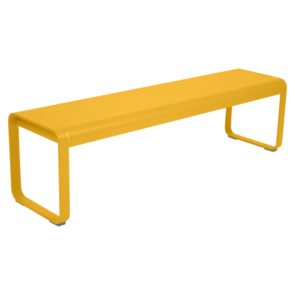 Bellevie Outdoor Dining Bench By Fermob in Honey