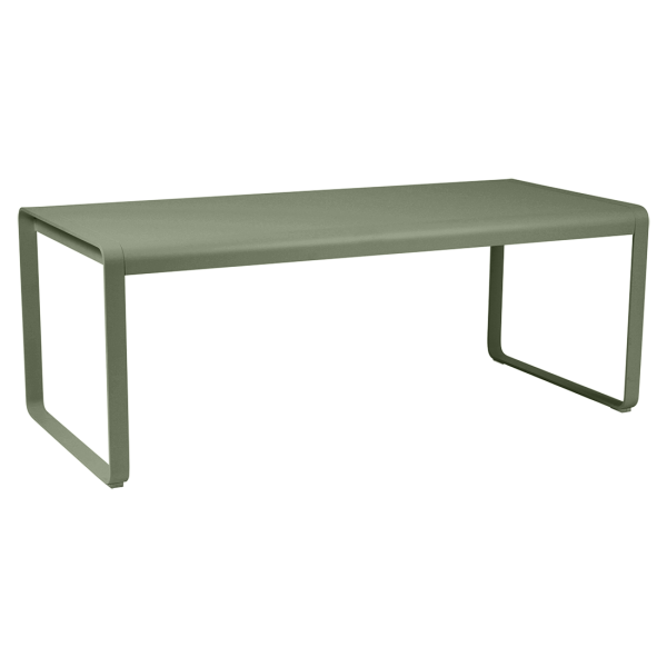 Bellevie Outdoor Dining Table 196 x 90cm By Fermob in Cactus