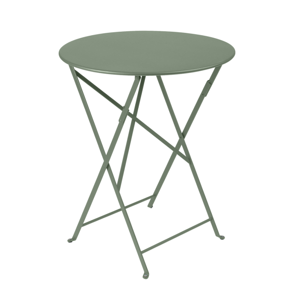 Bistro Outdoor Folding Table Round 60cm By Fermob in Cactus