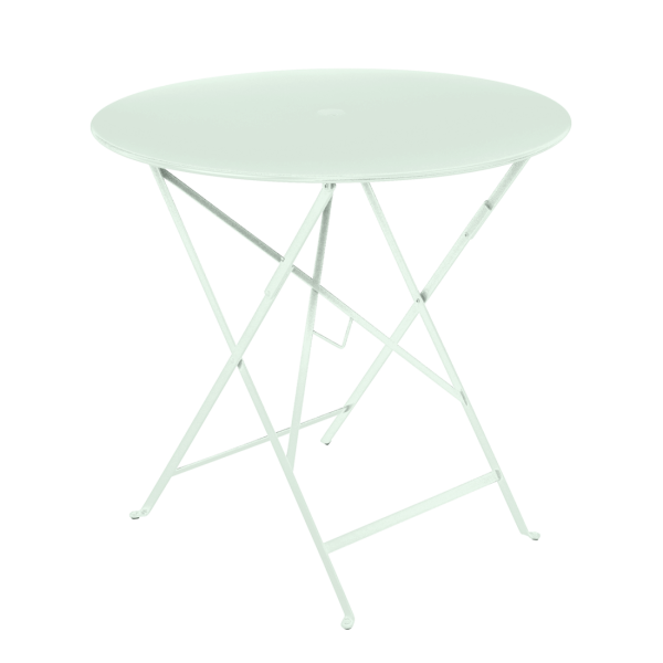 Bistro Outdoor Folding Table Round 77cm By Fermob in Ice Mint