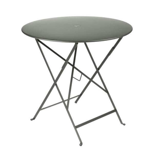 Bistro Outdoor Folding Table Round 77cm By Fermob in Rosemary