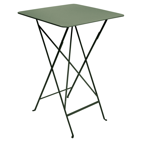 Bistro Outdoor Folding High Table 71 x 71cm By Fermob in Cactus