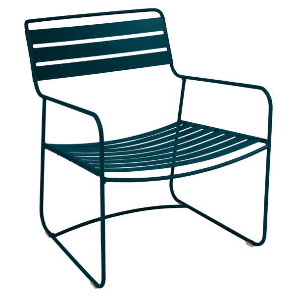 Surprising Outdoor Casual Armchair By Fermob in Acapulco Blue