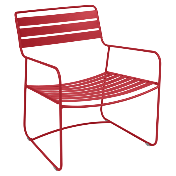 Surprising Outdoor Casual Armchair By Fermob in Poppy