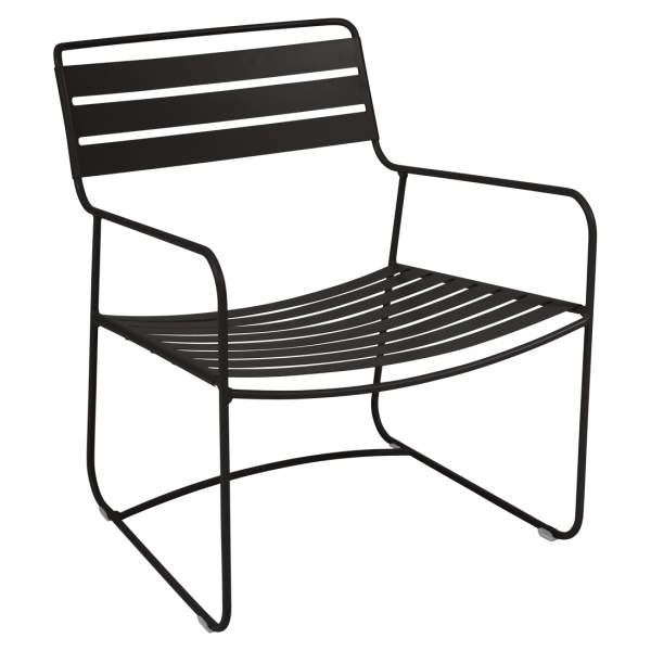 Surprising Outdoor Casual Armchair By Fermob in Liquorice
