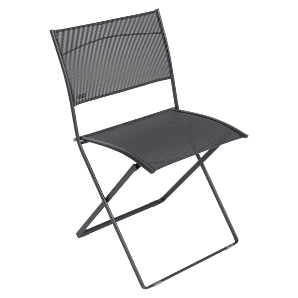 Plein Air Outdoor Folding Chair By Fermob in Anthracite
