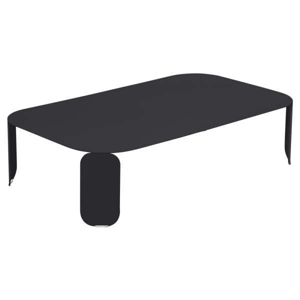 Bebop Low Table 120 x 70cm - 29cm High By Fermob in Anthracite
