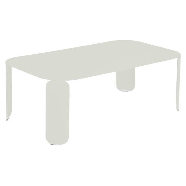 Bebop Low Table 120 x 70cm - 42 cm High By Fermob in Clay Grey