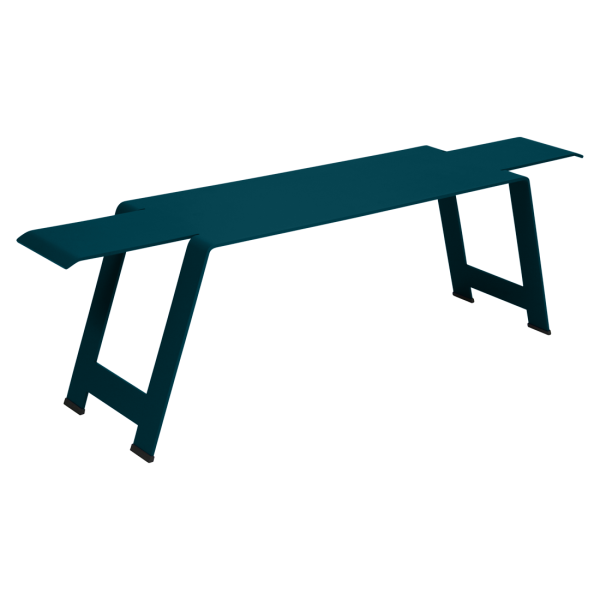 Fermob Origami Bench in Acapulco Blue