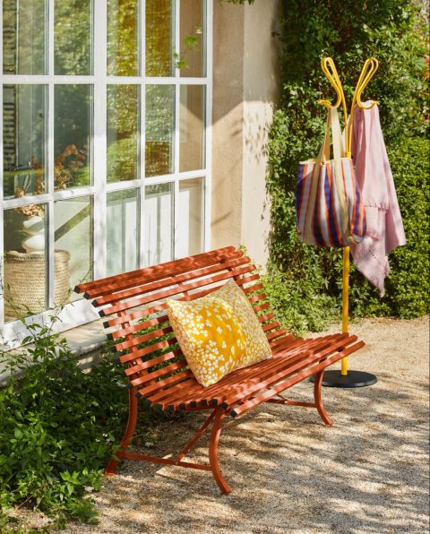 Fermob Louisiane Bench 150cm in Candied Orange